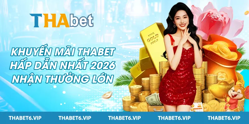 Khuyến mãi THABET hấp dẫn nhất 2026 nhận thưởng lớn